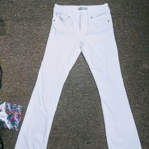 Zara Basic Bootcut Denim Slim Jeans